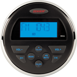 JENSEN JENSEN MS30 AM/FM/USB COMPACT WATERPROOF STEREO