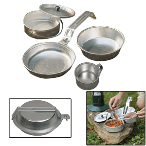 Coleman 1 Person Aluminum Mess Kit