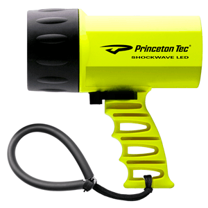 Princeton Tec SHOCKWAVE LED 400 Lumen Dive Light - Neon Yellow