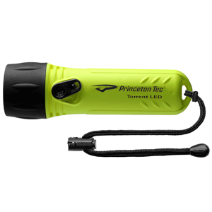 Princeton Tec TORRENT LED 126 Lumen Dive Light - Neon Yellow