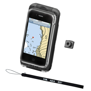 RAM Mount AQUA BOX Pro 10 w/Lanyard & Button