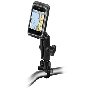 RAM Mount AQUA BOX Pro 10 w/Handlebar Rail Mount, Cradle, Laynar RAM Mount AQUA BOX Pro 10 w/Handlebar Rail Mount, Cradle, Laynar