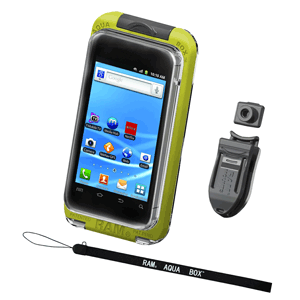 RAM Mount AQUA BOX Pro 20 w/Lanyard, Button & Belt Clip RAM Mount AQUA BOX Pro 20 w/Lanyard, Button & Belt Clip