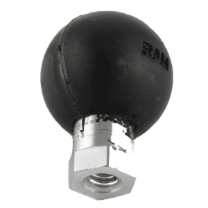 Ram Mount 1/4"-20 Female Threaded Hex Hole W/ 1" Ball - RAMB337U