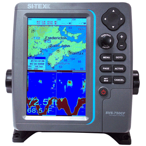 SI-TEX SITEX SVS-750CF GPS  CHARTPLOTTER/COLOR ECHO