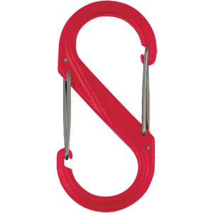Nite Ize S-Biner Plastic Size #4 - Red