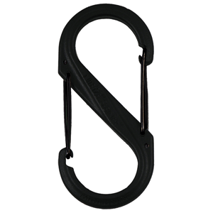 Nite Ize S-Biner Plastic Size #4 - Black/Black Gates
