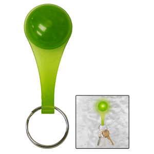 NITE IZE NITE IZE SEEKEY - LIME PLASTIC/WHITE LED