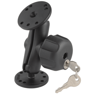 RAM Mount Locking Double Socket Arm w/2/2.5" Bases RAM Mount Locking Double Socket Arm w/2/2.5" Bases