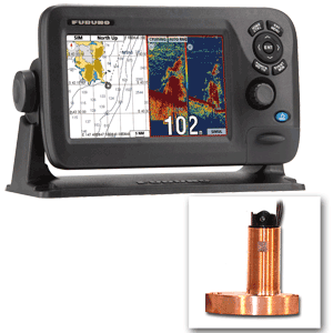 Furuno GP1870F 7" Color GPS Chartplotter/Fishfinder Combo w/525