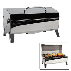 Kuuma Products 58131 Stow N' Go 160 Gas Grill with Thermometer and Ig