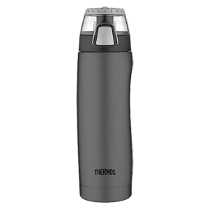 THERMOS THERMOS VACUUM INSULATED 18 OZ HYDRATION BOTTLE CHARCOAL