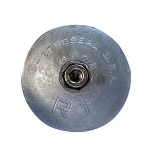 TECNOSEAL TECNOSEAL R1 RUDDER ANODE ZINC 1-7/8