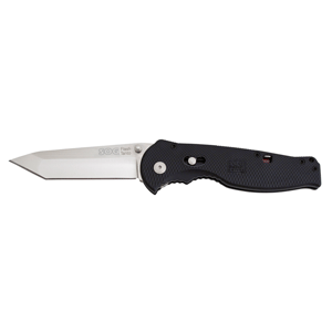 SOG KNIVES SOG FLASH II SATIN TANTO STRAIGHT EDGE FOLDING KNIFE