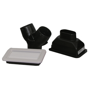 WEBASTO WEBASTO ADD-A-VENT KIT FOR FCF 12000 & 16000 WHITE PLASTIC