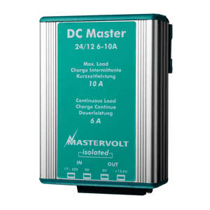 MASTERVOLT MASTERVOLT DC MASTER 24V TO 12V CONVERTER 6 AMP