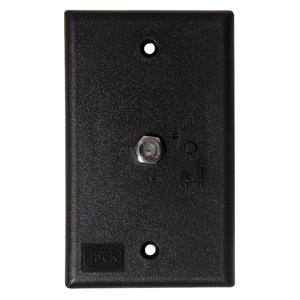 KING KING JACK ANTENNA POWER  INJECTOR SWITCH PLATE BLACK