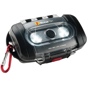 PELICAN ACCESSORIES PRO GEAR 9000 LED LIGHT AND CASE IN ONE BLACK