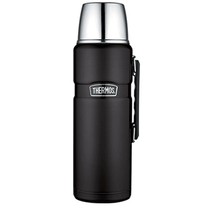 THERMOS THERMOS STAINLESS KING BEVERAGE BOTTLE 2 LITER BLACK