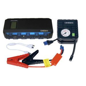 UNIDEN UNIDEN POWER PACK W/12000 MAH JUMP STARTER AND AIR PUMP