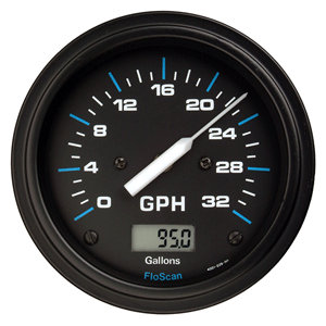 Floscan 5510-20B-2 Twin Engine Fuel Meter - I/B, I/O, O/B - Up to 100HP