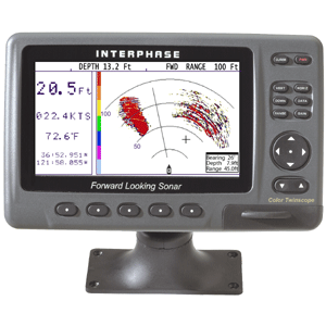 Interphase Twinscope Color with Thru - Hull Transducer