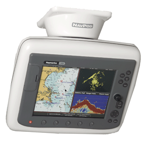 NavPod PP5061X PowerPod Pre-Cut For Raymarine C120 Overhead Mount