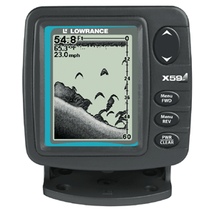 Lowrance X59DF Affordable Dual - Frequency Fishfinder