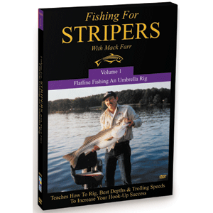 Bennett DVd Fishing For Stripers: Flatline Fishing an Umbrella Rig