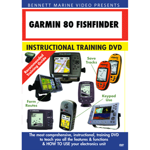 Bennett Training DVD For Garmin FF80 Fishfinder