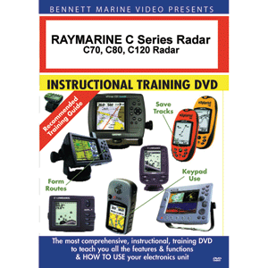 Bennett Training DVD For Raymarine C Series Radar: C-Series: C70, C80 and C120