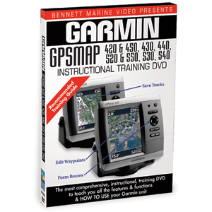 Bennett Training DVD For Garmin GPSMAP 400 and 500 Series