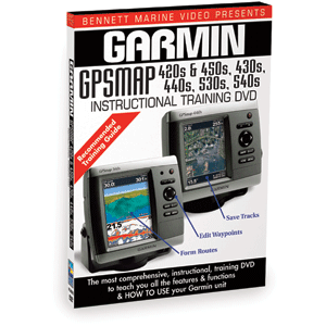 Bennett Training DVD For Garmin GPSMAP 400S and 500S GPS/Sounders