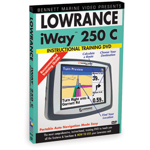 Bennett Training DVD Lowrance iWay 250C