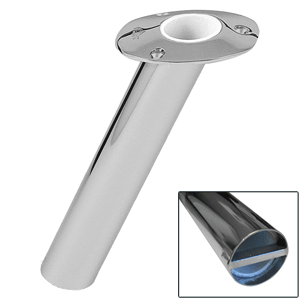 Lee's 30° Stainless Steel Heavy Duty Bar Pin Rod Holder - 2" O.D.