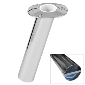 Lee's 15° Stainless Steel Heavy Duty Bar Pin Rod Holder - 2.25" O.D.