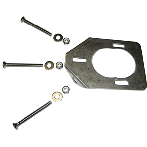 Lee's Stainless Steel Backing Plate For 30° Heavy Rod Holders