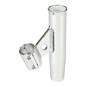 Lee's Clamp-On Rod Holder - Gold Aluminum - Vertical Mount - Fits 2.375" O.D. Pipe