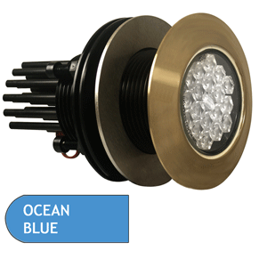 Ocean LED 2010 Flush Mount Underwater Light - Super Blue
