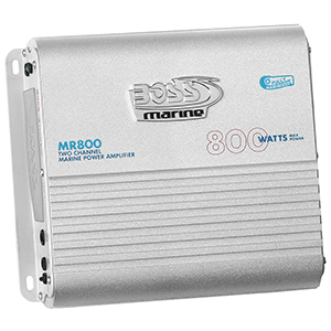 Boss Audio MR800 2 channel MOSFET Bridgeable Marine Power Amplifier