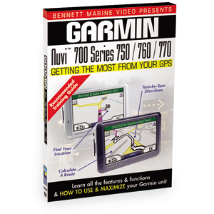 Bennett Training DVD Garmin nuvi 750 - 760 - 770
