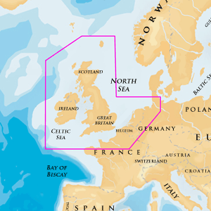 Navionics XL9 28XG - UK, Ireland & Holland - SD Card