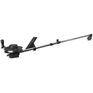 Scotty 1090 Telescoping 60" Longarm Boom Manual Downrigger w/ Rod Holder