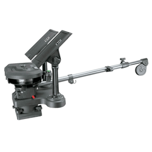 Scotty 1117 Big Water Propack 60" Telescoping Electric Downrigger w/ Dual Rod Holder and Swivel Base