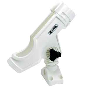 Scotty Powerlock Rod Holder White w/ 241 Side/Deck Mount