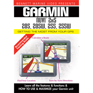 Bennett Training DVD Garmin nuvi 205 & 255 Series