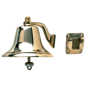 Perko Polished Bronze Fog Bell - 8"
