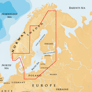 Navionics XL9 44XG - Baltic-Finland-Sweden-Norway South - SD Card