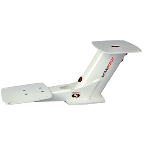 Scanstrut Dual PowerTower&reg; - Satcom 30CM and Raymarine/Garmin 2kW and 4kW Domes