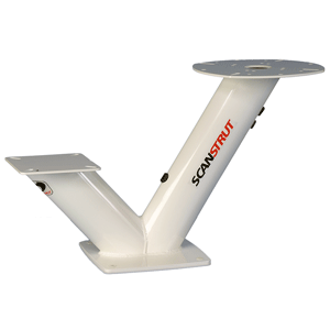 Scanstrut Dual PowerTower&reg; - Satcom 40CM and All Other Domes